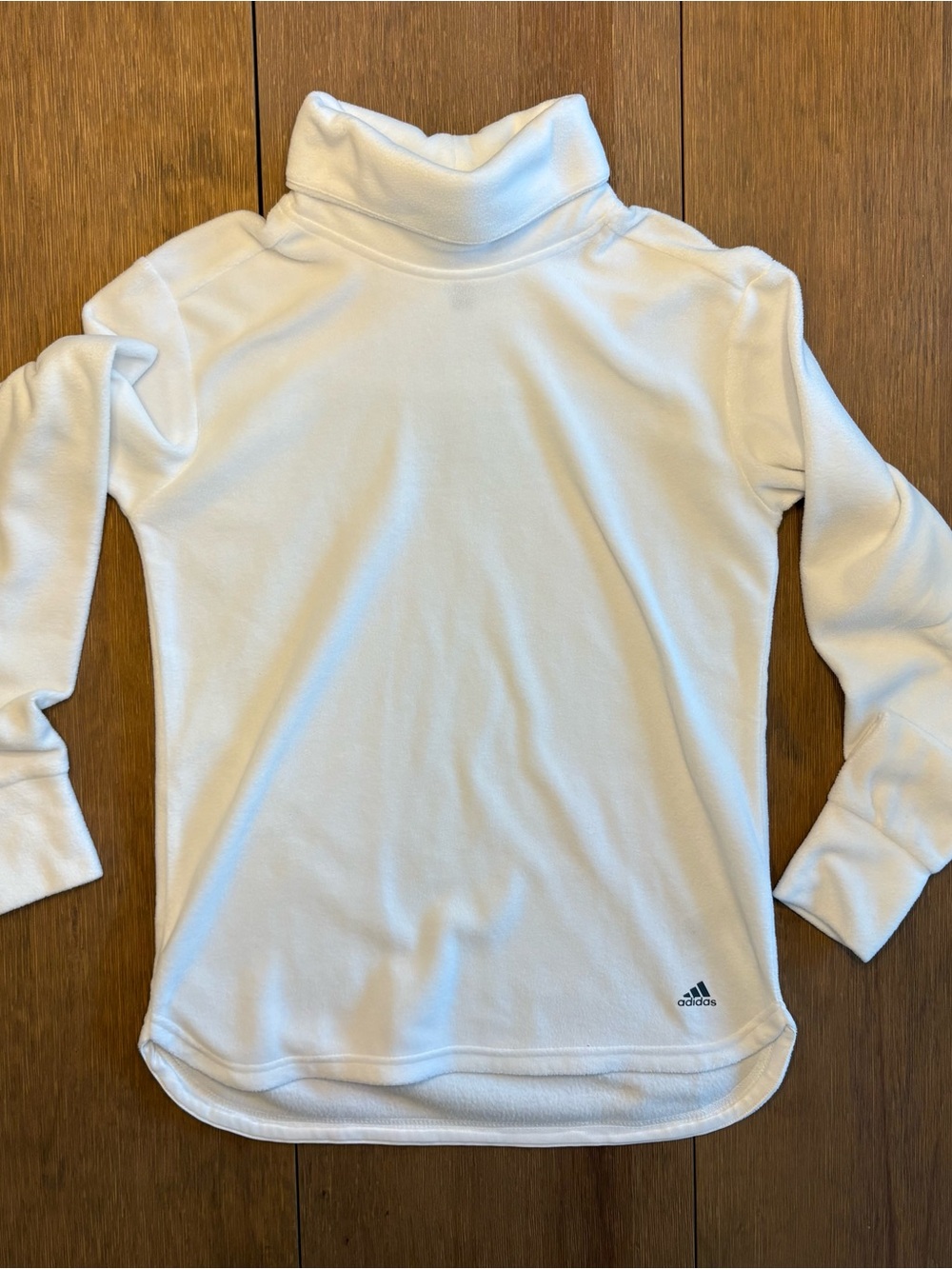 Adidas Golf Women’s Small White Long Sleeve Turtleneck Top
